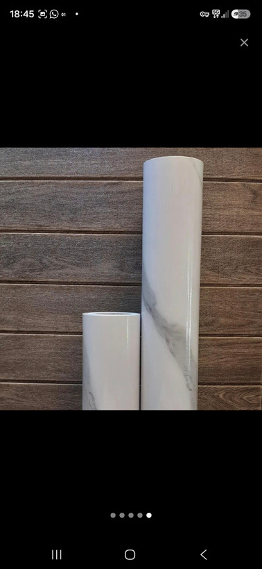 برچسب طرح سنگ مرمر (طرح کلکته) / براق/pvc وارداتی